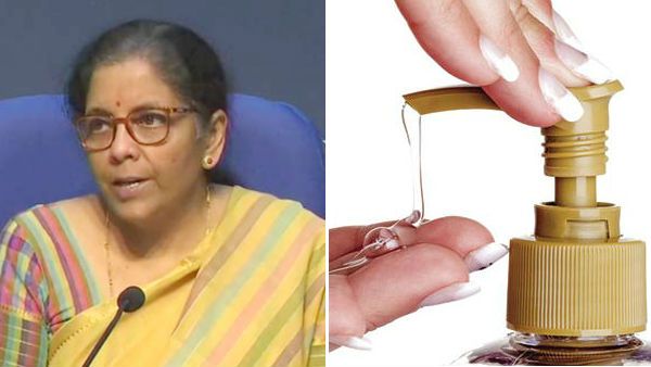 1.20 லட்சம் லிட்டர் கிருமி நாசினிகளை உருவாக்கிய சுய உதவி குழுக்கள்.. நிர்மலா சீதாராமன் பாராட்டு!