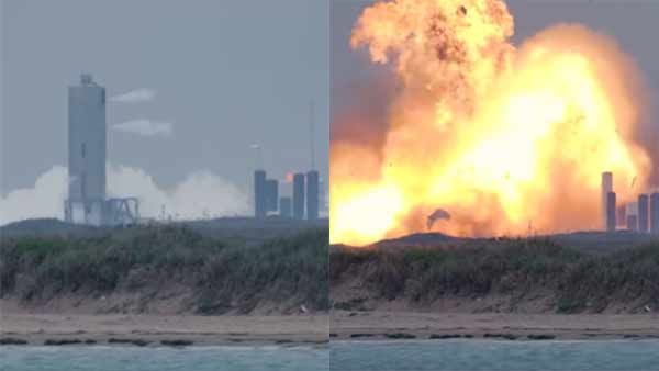 நாசா வீரர்களை விண்ணுக்கு அனுப்பும் நாளிலா இப்படி? வெடித்து சிதறிய ஸ்டார்ஷிப்.. ஸ்பேஸ் எக்ஸ் ஷாக்கிங்