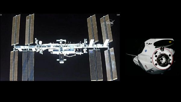 மாஸ் வெற்றி.. விண்ணுக்கு சென்ற 2 நாசா வீரர்கள்.. ஐஎஸ்எஸ்-உடன் இணைந்தது ஸ்பேஸ் எக்ஸ் 