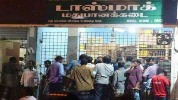 கோயம்பேட்டில் இருந்து 32 கிமீ துரத்தில் 3 மதுக்கடைகள்.. குவிந்த சென்னைவாசிகள்..3ம் குளோஸ்