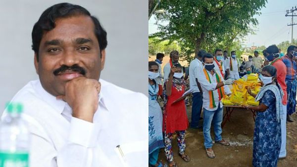 பணமில்லை என்றாலும்... உதவ மனமிருக்கிறது... தமிழக வாழ்வுரிமை கட்சி சார்பில் நிவாரண பொருட்கள்