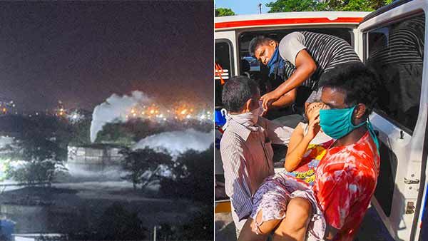 11 பேரை பலி கொண்ட விசாகபட்டினம் ஆலையில் நள்ளிரவில் மீண்டும் விஷ வாயு கசிவு.. பெரும் பரபரப்பு