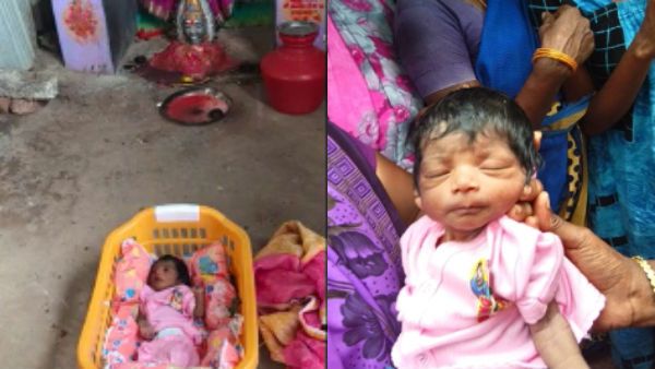 கோயிலின் நடுக்கூடத்தில்.. பிளாஸ்டிக் கூடைக்குள் இருந்து வந்த சத்தம்.. திருவள்ளூரில் பரபரப்பு!