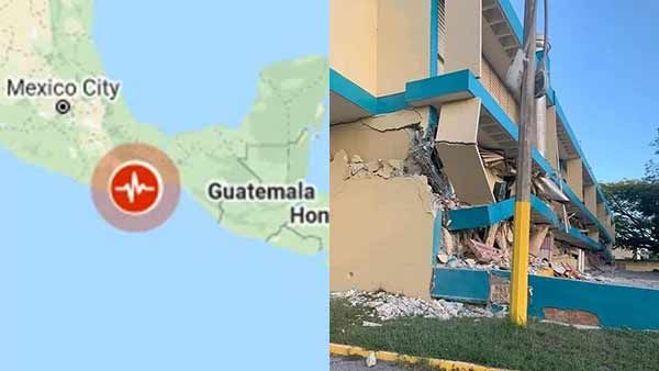 மெக்சிகோவில் பயங்கர நிலநடுக்கம்- 6 பேர் பலி- சுனாமி எச்சரிக்கை வாபஸ்