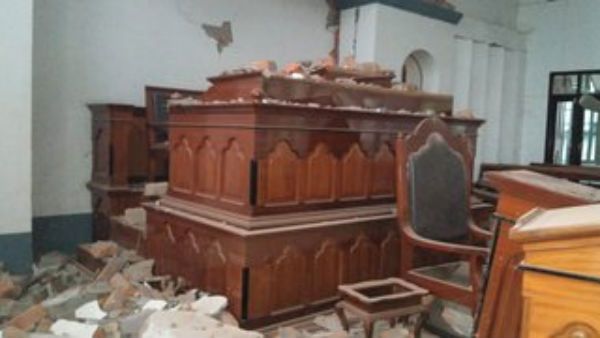 மிசோரமில் 2-வது நாளாக இன்றும் மிதமான நிலநடுக்கம்- ரிக்டரில் 5.5 ஆக பதிவு