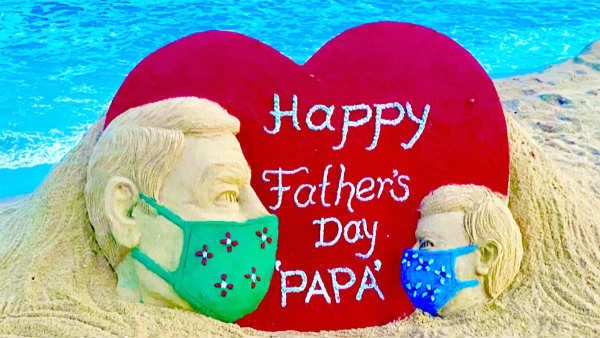 என் அப்பா என் ஹீரோ என் இன்ஸ்பிரேசன் - பிரபலங்களில் தந்தையர் தின பதிவு