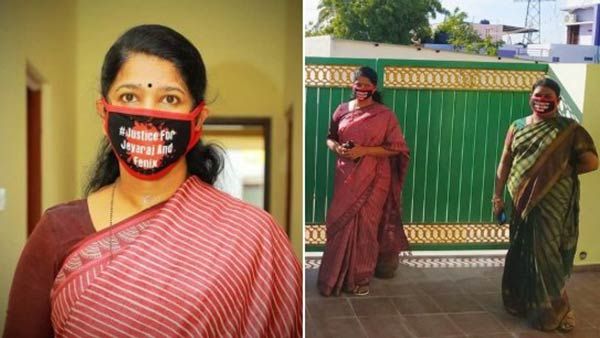 சாத்தான்குளம் இரட்டை மரணம்.. விடாமல் விரட்டும் கனிமொழி.. முககவசத்தை கவனித்து பாருங்கள்!