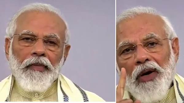 கவனிச்சீங்களா.. அந்த பக்கம் சீனா, இந்த பக்கம் கொரோனா.. தில்லா மீசையை முறுக்கிவிட்டு பேசிய மோடி.. செம