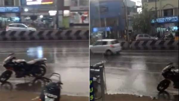 ஒரே நேரத்தில் என்ட்ரி.. சென்னையின் பல பகுதிகளிலும் மிதமான மழை.. பெங்களூரில் கனமழை