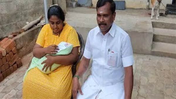 அரசு மருத்துவமனையில் பிரசவம்... மனைவியின் ஆசையை நிறைவேற்றிய அதிமுக எம்.எல்.ஏ!!