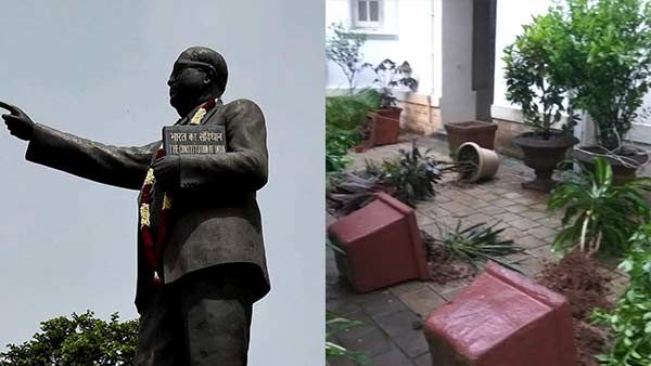 மும்பையில் அம்பேத்கரின் 'ராஜ்க்ருஹா' இல்லம் மீது மர்ம நபர்கள் தாக்குதல்-விசாரணைக்கு உத்தரவு