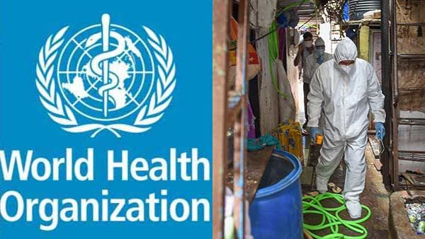 சூப்பர் தாராவி...கொரோனாவை புகழ்ந்து தள்ளிய உலக சுகாதார அமைப்பு!!