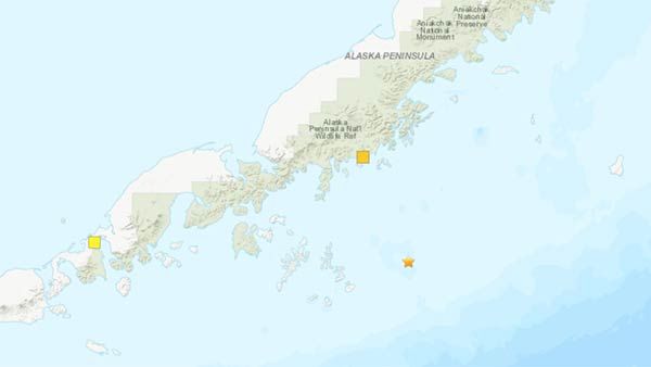 அலாஸ்காவில் ஒரே நாளில் இரண்டாவது முறையாக சக்தி வாய்ந்த நிலநடுக்கம்.. சுனாமி வார்னிங்