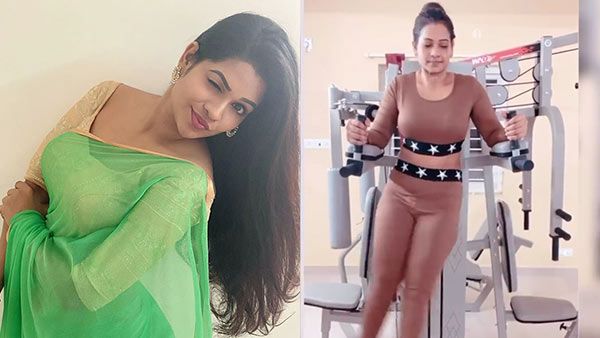 வியர்க்க விறுவிறுக்க உடற்பயிற்சி செய்த லிசா.. ரசிகர்களுக்கு ஸ்வீட் ஷாக்!