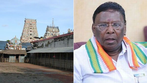 திருநள்ளாறு சனிபகவான் கோவிலில் ஆன்லைன் ஹோமம் - கொரோனா பாதிப்பு நீங்க நாராயணசாமி வழிபாடு