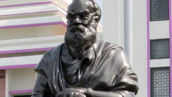 அடங்க மாட்டேங்குறாங்களே.. மீஞ்சூரில் பெரியார் சிலை சேதம்.. கோவை தொடங்கி.. தொடரும் சர்ச்சை!