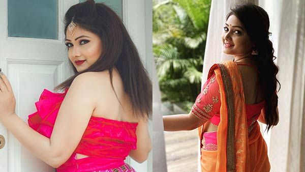 பஞ்சுமிட்டாய் கலரில்.. பொம்மை போல இருக்கிறீர்களே.. உருகி வழியும் ரசிகர்கள்