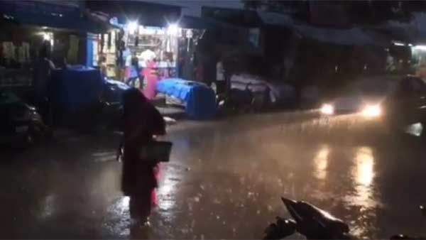 விடிய விடிய சென்னையில் விளாசிய மழை.. செம ஜில், ஜில்