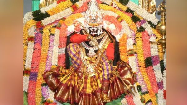 தேய்பிறை அஷ்டமி: ராகு தோஷம் நீக்கும் சூலினி துர்க்கா ஹோமம் - மனப்பதற்றம் நீங்கும்