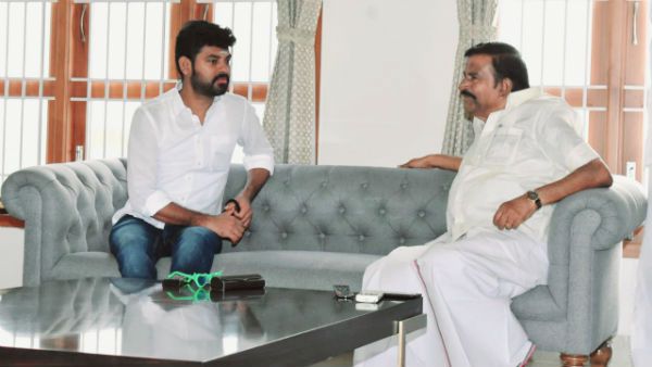 திமுகவில் நடிகர் விமல்...? கே.என்.நேருவுடனான சந்திப்பின் பின்னணி என்ன..?