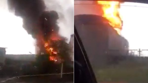 ரஷ்யாவின் மிகப் பெரிய அலுமினிய சுத்திகரிப்பு ஆலையின் அனல்மின் நிலையத்தில் பயங்கர தீ விபத்து