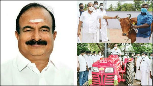 கொரோனா வைரஸ் ஆண்டவன் கொடுத்த தண்டனை... அமைச்சர் கே.சி.கருப்பணன் பேச்சு..!