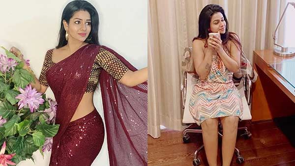 ஜிகினா சேலையில்.. சொக்க வைத்த இடுப்பழகி.. லீசா.. தர்ஷாவுக்கு செம போட்டி!