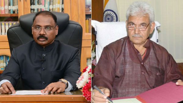 ஜம்மு காஷ்மீர் துணை நிலை ஆளுநர் பதவியை ராஜினாமா செய்தார் ஜி.சி முர்மு- புதிய ஆளுநரானார் மனோஜ் சின்ஹா