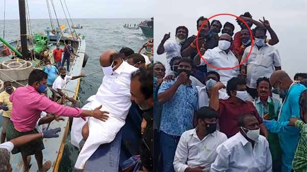 நடுகடல், 200 மீ.ஆழம்.. பலமா அடிச்ச காத்து.. அந்த படகிலிருந்து இந்த படகுக்கு ஜம்ப் அடித்த ஜெயக்குமார்