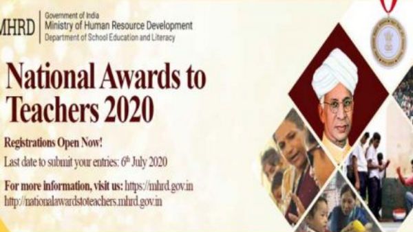 2020 தேசிய நல்லாசிரியர் விருது பட்டியல் - 2 தமிழக ஆசிரியர்கள் உள்பட 47 பேர் விருதுக்கு தேர்வு