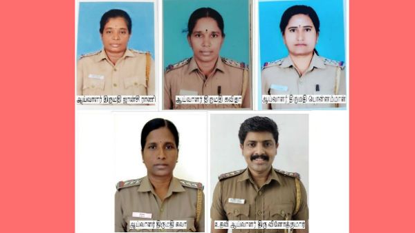 தமிழ்நாட்டைச் சேர்ந்த 6 பேருக்கு 2020-ஆம் ஆண்டு சிறந்த புலனாய்வுக்கான உள்துறை அமைச்சரின் பதக்கம்!