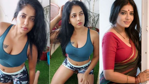 புஷ்பா எக்சர்சைஸ் செய்யும் அழகு.. போட்டோ போட்ட ரேஷ்மா.. சூடான ரசிகர்கள்!