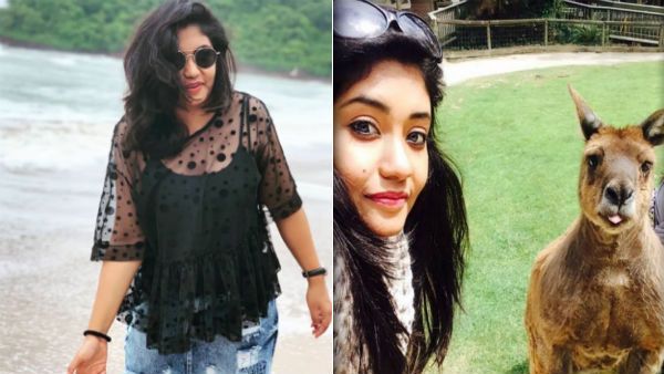 மண்ட பத்திரம்.. கீழே விழுந்த ஸ்ருதி.. அதையும் செல்பி எடுத்து.. அடேங்கப்பா!