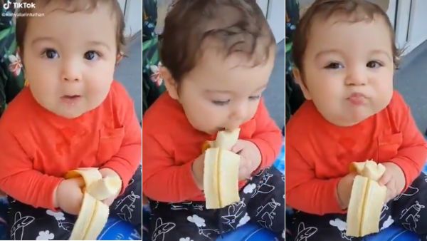 வாழைப்பழத்தை வாங்கி குரங்கு மாதிரி சாப்பிடக் கூடாது.. இந்தா இப்படிச் சாப்பிடணும்...!