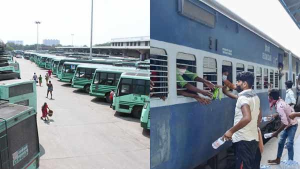 செப். 7 முதல்.. தமிழகத்தில் எங்கு வேண்டுமானாலும் போகலாம்.. பஸ், ரயில் போக்குவரத்துக்கு அனுமதி