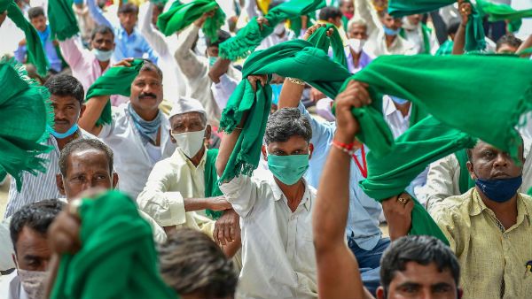 புதிய சட்டங்களுக்கு எதிராக நாளை விவசாயிகளின் 'பாரத் பந்த்'