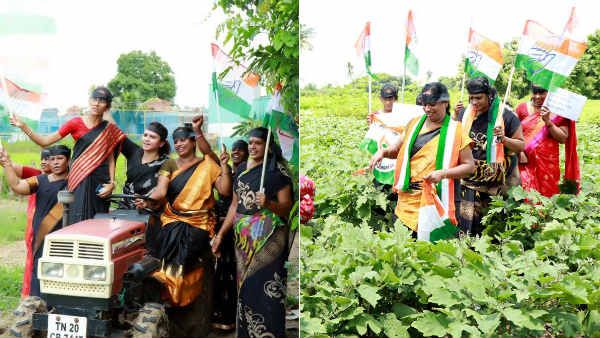 புதிய வேளாண் மசோதா எதிர்ப்பு... வட இந்திய பாணியை கையில் எடுத்த தமிழக மகிளா காங்கிரஸ்..!