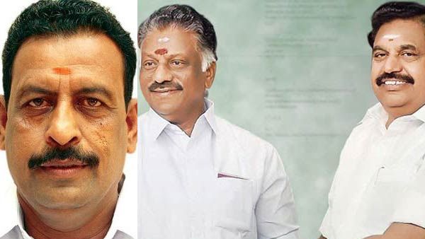 முதல்வர் வேட்பாளர் யார் என்பது கட்சிக்குள் எடுக்கும் முடிவு... சொல்வது ஓ.எஸ் மணியன்