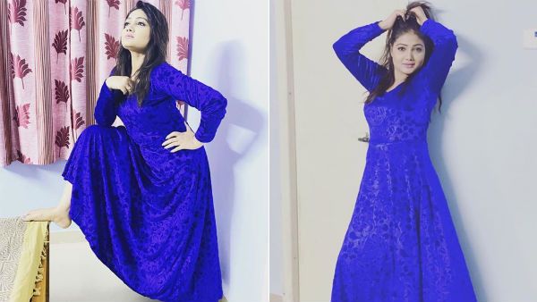 கட்டில் மீது ஒத்தைக் காலை தூக்கி வச்சு.. இது என்ன போஸ்.. பிரமிக்க வைக்கும் பிரியங்கா!