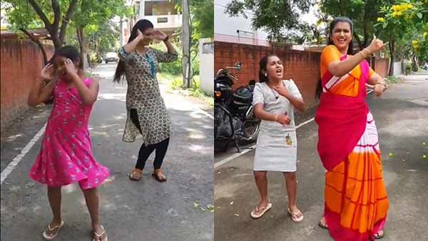 தெருவில் இறங்கி ரகிட ரகிட.. செம ஸ்ரீதேவி.. உற்சாகத்தில் வாய் பிளந்த ரசிகர்கள்!