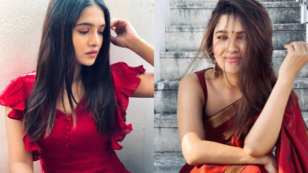 ஒரு சிரிப்பு.. ஒரு நெளிப்பு.. சுண்டி இழுக்குதே.. சும்மா இருங்க வாணி போஜன்!