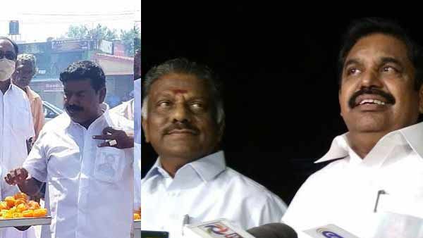 ஆஹான்... எங்களிடம் இரு தலைகள்... இரு இலைகள்.. பெரும் அலைகள்.. புல்லரிப்பில் அதிமுக தொண்டர்கள்!