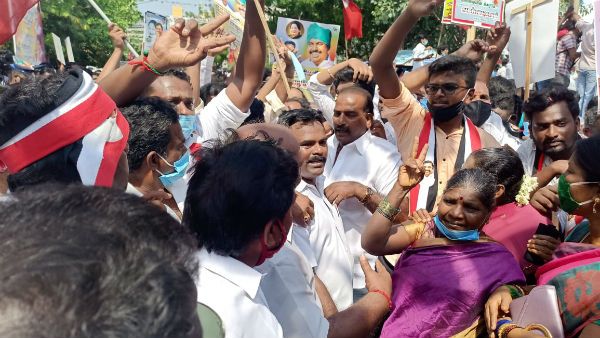 அதிமுக முதல்வர் வேட்பாளர்: புலியாட்டம்... குத்தாட்டம் - திருவிழா கோலமான ராயபேட்டை