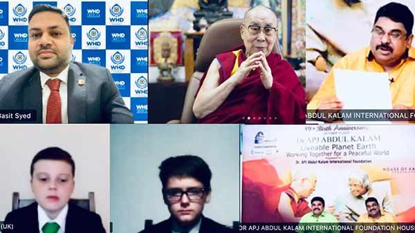 மாணவர்களுக்கு ஒழுக்கம் மிக முக்கியம்... அப்துல் கலாம் பிறந்தநாள் விழாவில் தலாய்லாமா பேச்சு..!