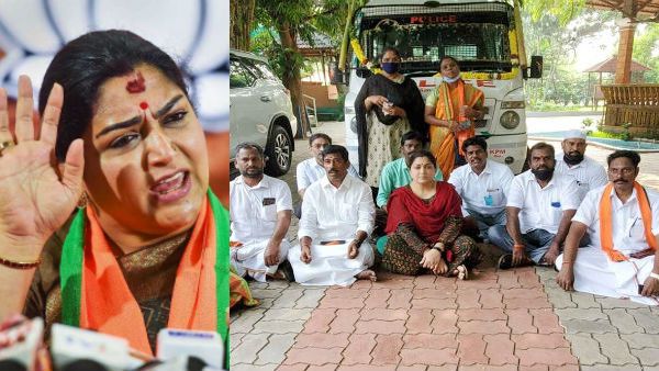 வம்பாடு பட்டு என்ன பிரயோஜனம்.. வெறும் 8 பேருடன்.. கெத்து காட்டிய குஷ்பு.. 