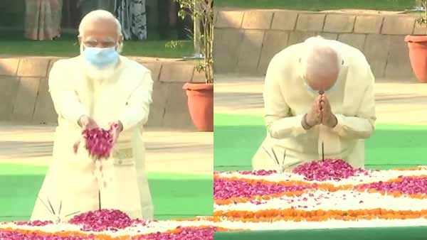 காந்தி ஜெயந்தியை முன்னிட்டு பிரதமர் மோடி.. குடியரசுத் தலைவர் ராம்நாத் கோவிந்த் வாழ்த்து