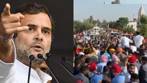 புதிய விவசாய சட்டங்களுக்கு எதிராக ராகுல் டிராக்டர் பேரணி- ஹரியானாவில் தடுக்கப்பட்டு பின் அனுமதி