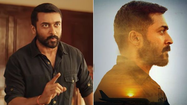 அனல் வீசும் அரசியல்.. ஆவேச பதில் கொடுக்கும் சூர்யா.. பிஜிஎம் வேற லெவல்.. சூரரை போற்று டிரைலர் நச்!