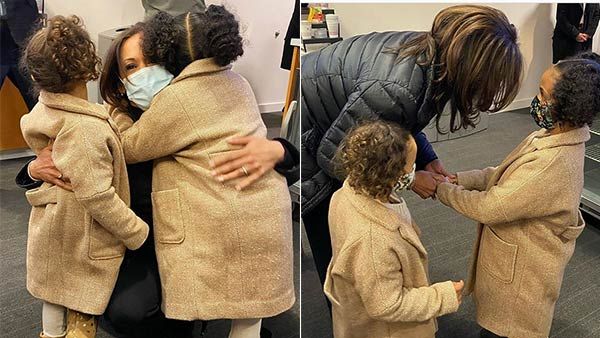 மடியில் தூக்கி வைத்து.. செல்லமாக கொஞ்சி பேசி.. அசர வைத்த கமலா பாட்டி.. சூப்பர் பேத்தி!