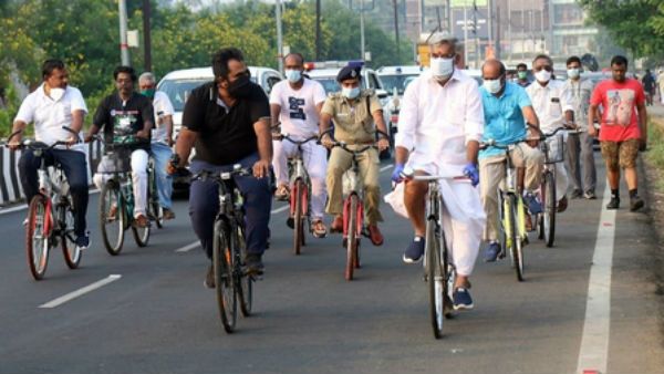 சைக்கிள் பயணத்துக்கு உகந்த மாநகரமாக திருச்சியை மாற்ற வேண்டும்.. அமைச்சர் வலியுறுத்தல்